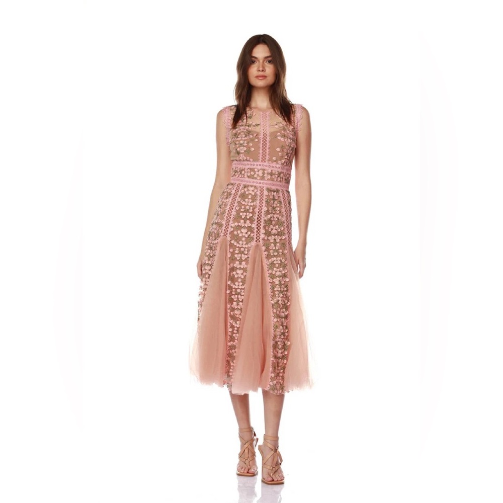 Bronx and Banco Megan Rose Midi Dress